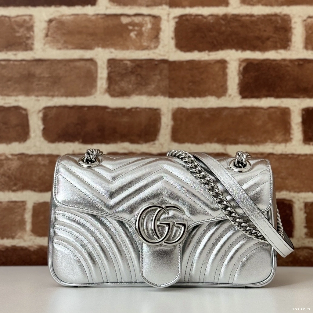 First bag ru bag small shoulder GG Marmont Gucci 0717